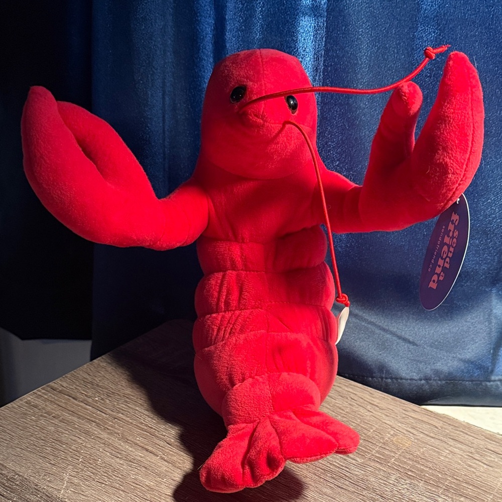 Plush Red Lobster Toy